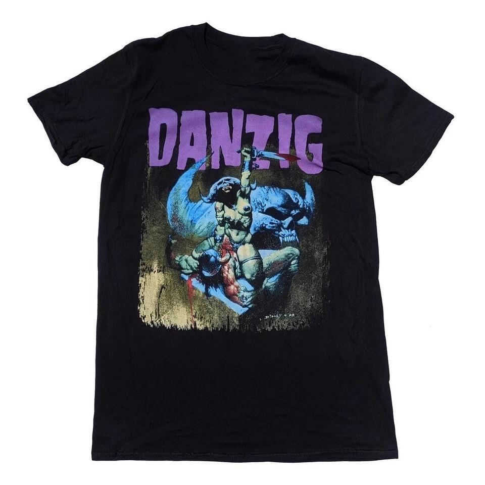 Danzig BAnd T-Shirt Cotton Short Sleeve Unisex Tee All Size Unisex T-Shirt