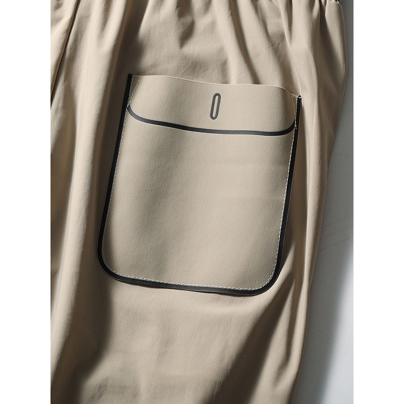 Outdoor Stretch Ice Silk Quick-Dry Pants Men's Summer Thin Straight-leg Hiking Pants Export Men's Pants Exercise Casual Pants