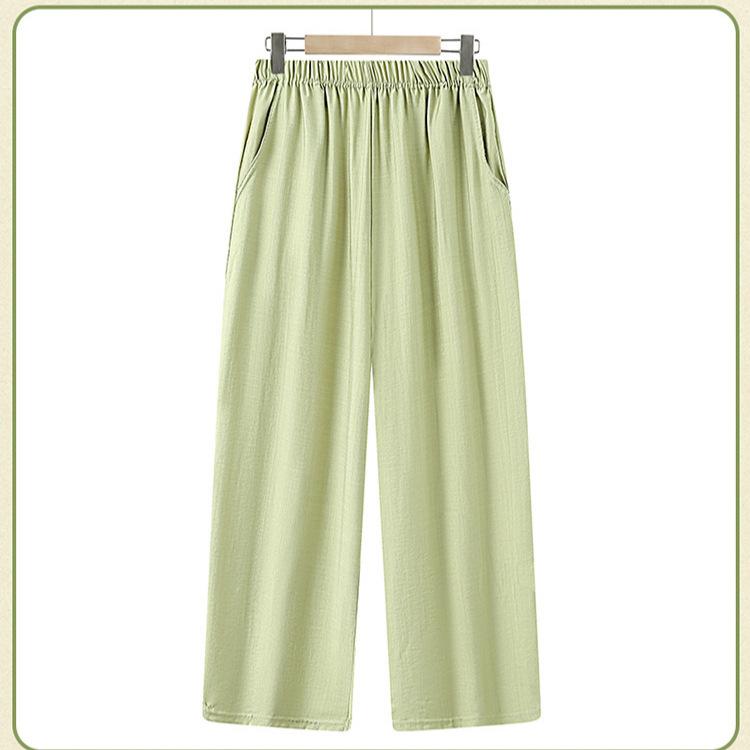 Women's Leopard Print Pajama Pants Soft Cotton Loungewear for Sleeping and Relaxation at Home