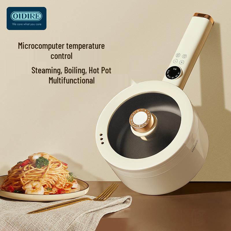 OIDIRE Multi-functional Electric Cooker: Compact Instant Noodle & Frying Pot for Dorms and Students