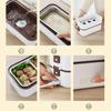 Electric Heating Lunch Box , Food Heater Container  0.8L Home Office Capacity  ,0.8L PP Stainless Steel Double Layer Food Warmer