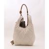 Cuco Original Pattern Tape Quilted Marche Bag 2453111204 Mustard (355)