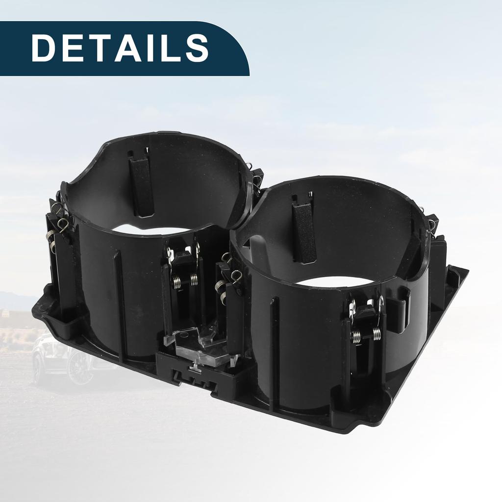 TUCKBOLD Practical Cup Holder for Part Number A2126800110 Instrument Panel Drink 1 Piece Mercedes-Benz E350, Holder, Black,