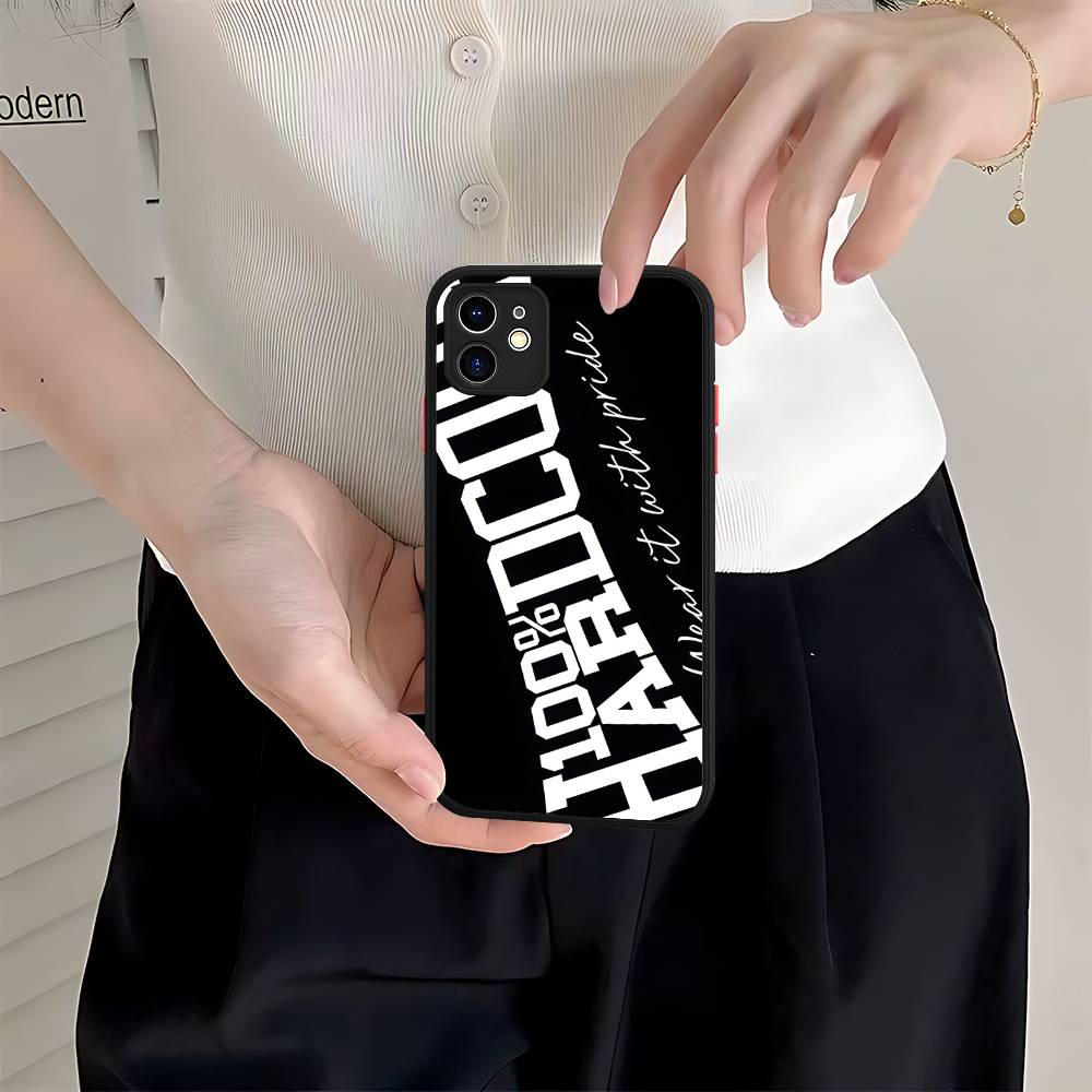 Bone Gabber 100Hardcore Dog Phone Case For IPhone 11 12 13 14 15 16 Pro Plus X XS MAX Matte Bumper Shockproof Cover
