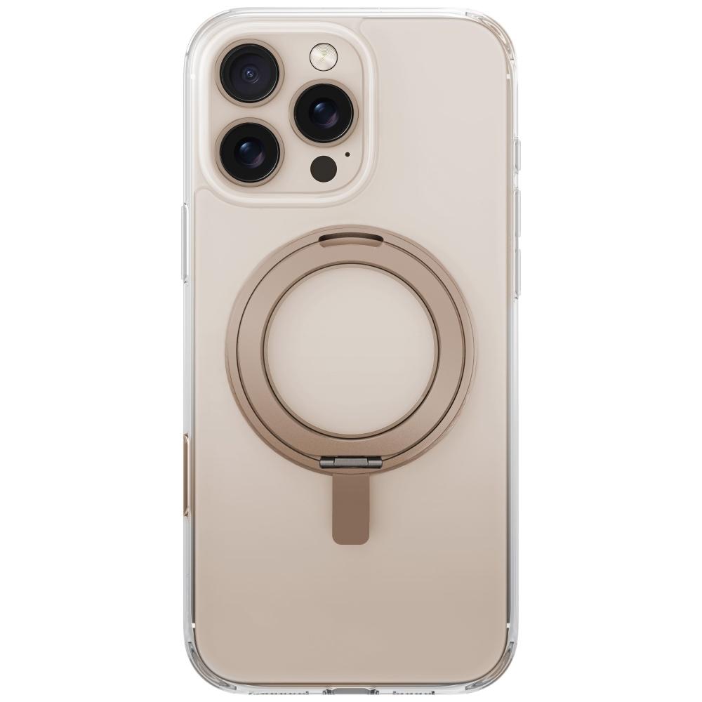 Etui Do iPhone 16 Pro Max UNIQ 360 Rotating Kickstand Złote