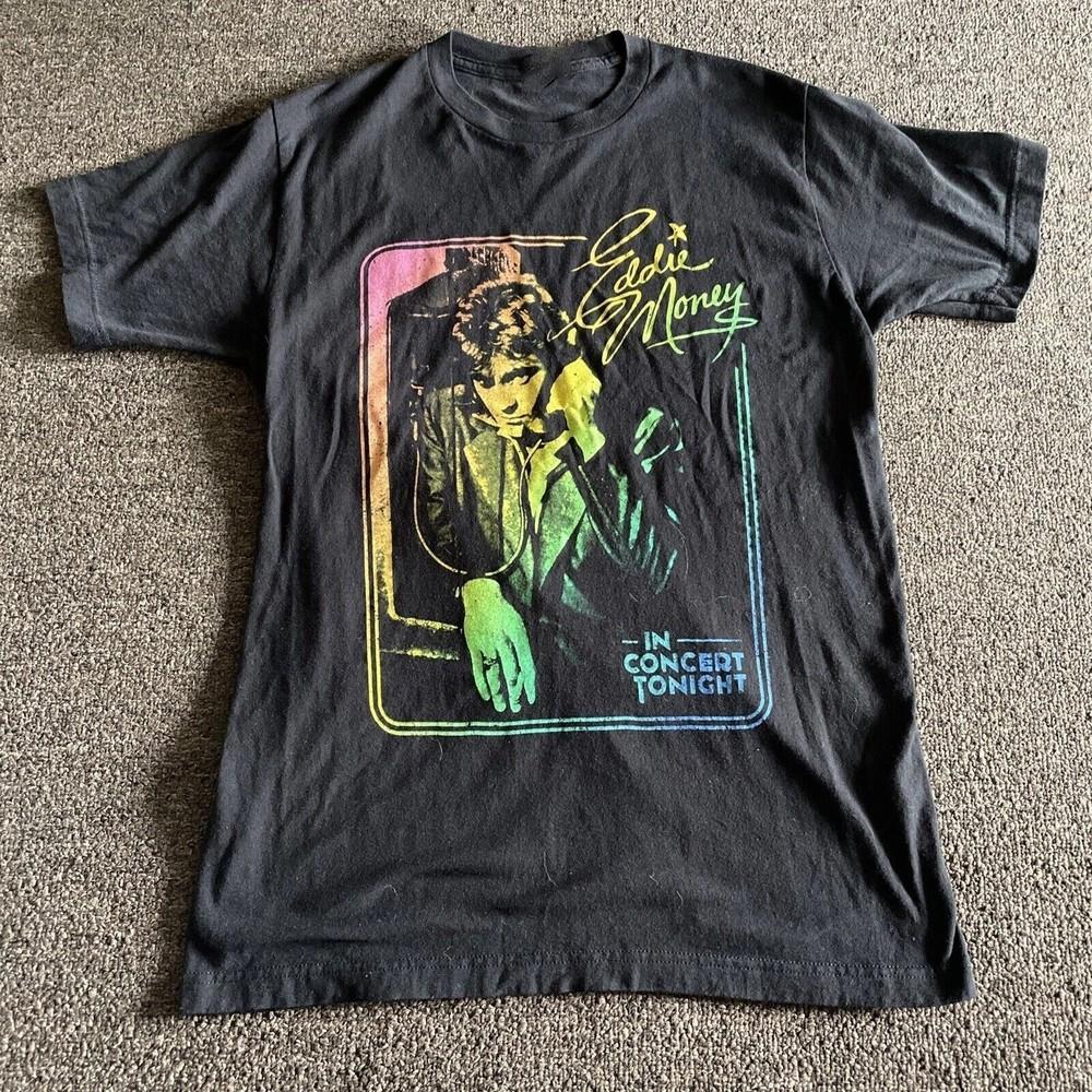 Eddie Money In Concert Tonight Shirt Black Classic Unisex S-5XL Unisex T-Shirt XXXL