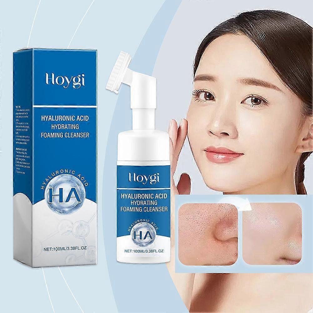 Hyaluronic Acid Cleansing Mousse Gentle Cleansing Moisturizing Exfoliating