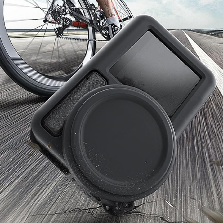 Comprehensive Protections Pack for Action 5Pro with Silicone Case, Lens Cover, and Lanyard