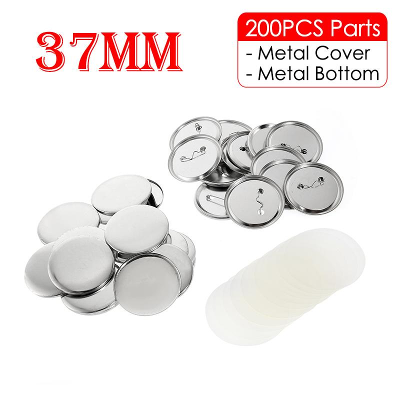 32-75mm Badge Button Mold Interchangeable Die for Button Maker Round/Heart Shaped Mold Badge Pins Parts Supplies for DIY Making