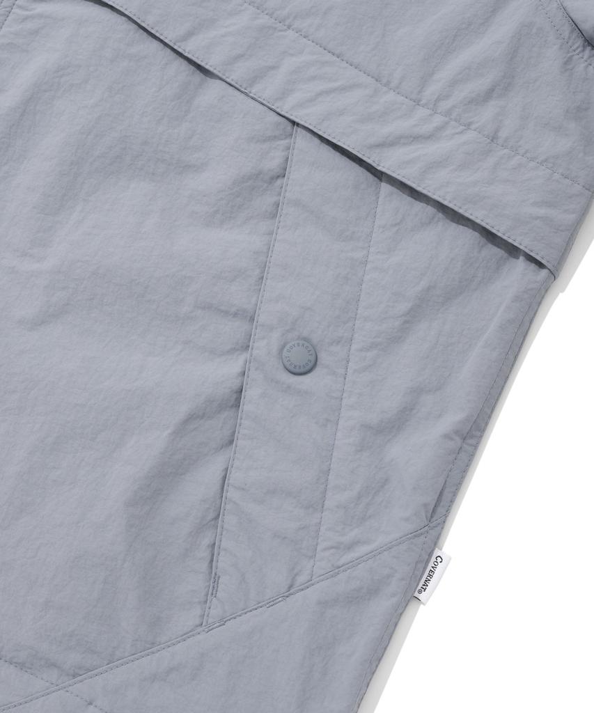 COVERNAT Windbreaker Jumper Light Blue
