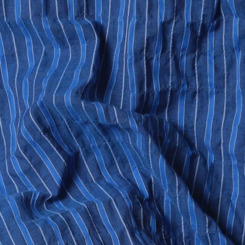 Gitman Brothers Camp Shirt  Stripe 1  Indigo Gbf1m40000a82