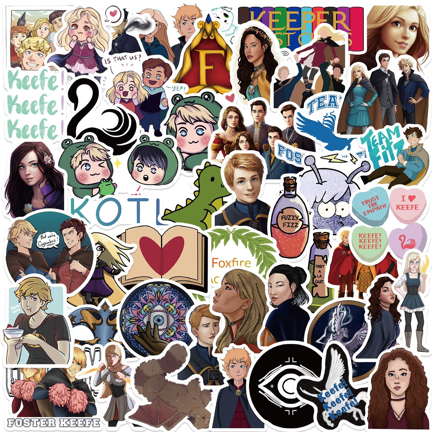 

10/50 шт., волшебные наклейки «Хранитель затерянных городов», забавные крутые граффити, наклейки для ноутбука, багажа, гитары, наклейки для скейтборда