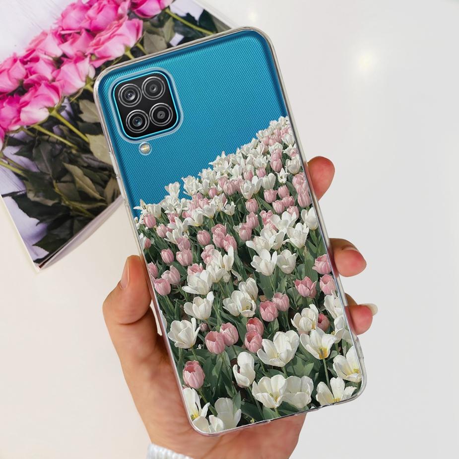 Für Samsung Galaxy A22 Hülle A22 A42 5G Niedliche Bemalte Abdeckung Klare Silikon-Handyhülle Für Samsung A22 A 22 Galaxy A42 5G Weiche Taschen
