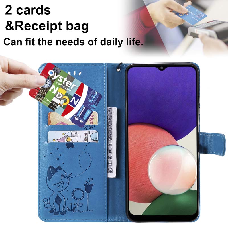Wallet Case For Samsung Galaxy A12 A22 A32 A52 A52S A72 5G Flip Leather Book Cover for Samsung A 12 22 32 52 72 4G Phone Case