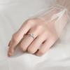 2CT Moissanite 925 Silver Ring Luxury for Women Engagement Wedding Simple Jewelry Birthday Gifts Fashion High Quality