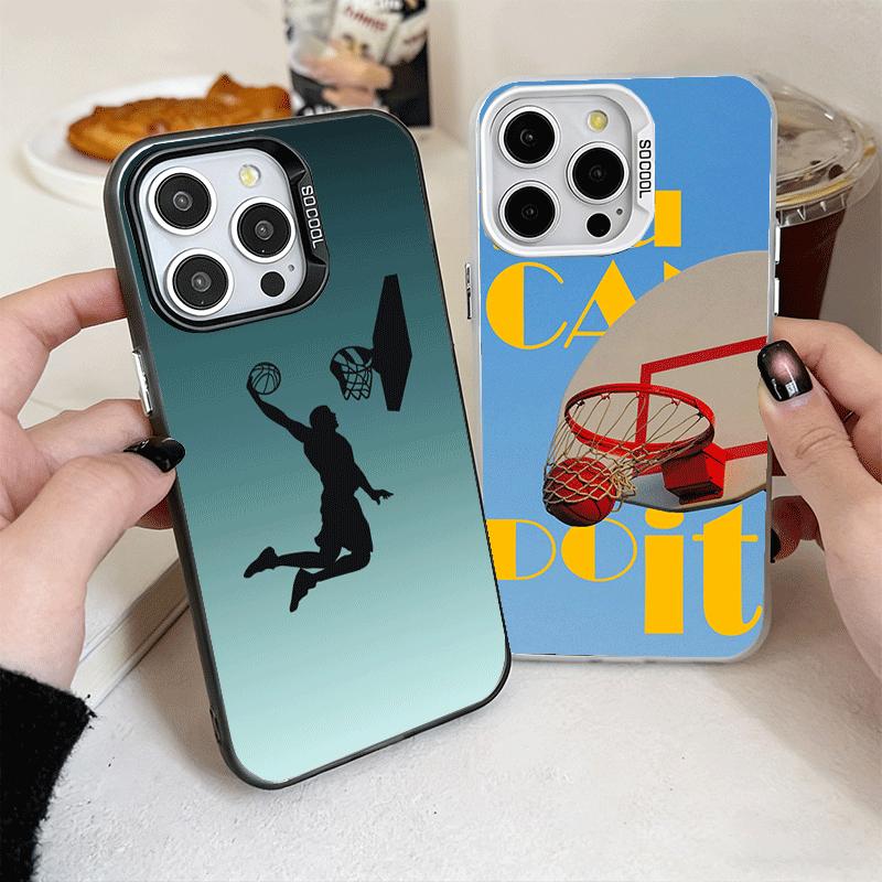 Basketball Sports Aesthetics Soft Phone Case for iPhone 15 16 17 Pro Max 17Air 16E 14 Plus 13 12 Mini Shockproof Cover Back Shel