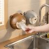 Bear Shape Food Covers Storage Box Wall Mounted Shower Cap Organizer  Bathroom