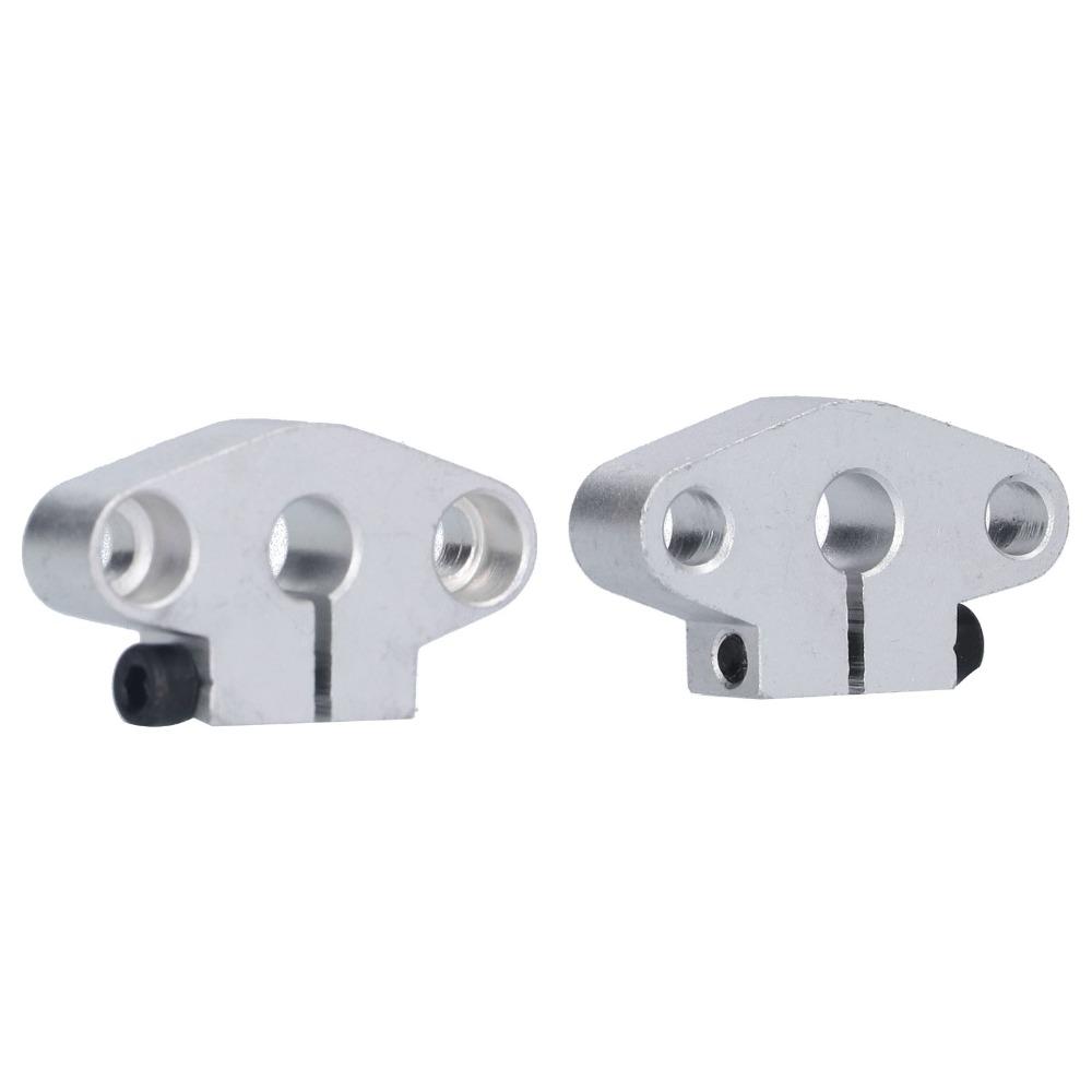 2pcs Rod Clamping Support Linear Shaft Support Horizontal Mount Flange Mount Bracket For 3D Printer