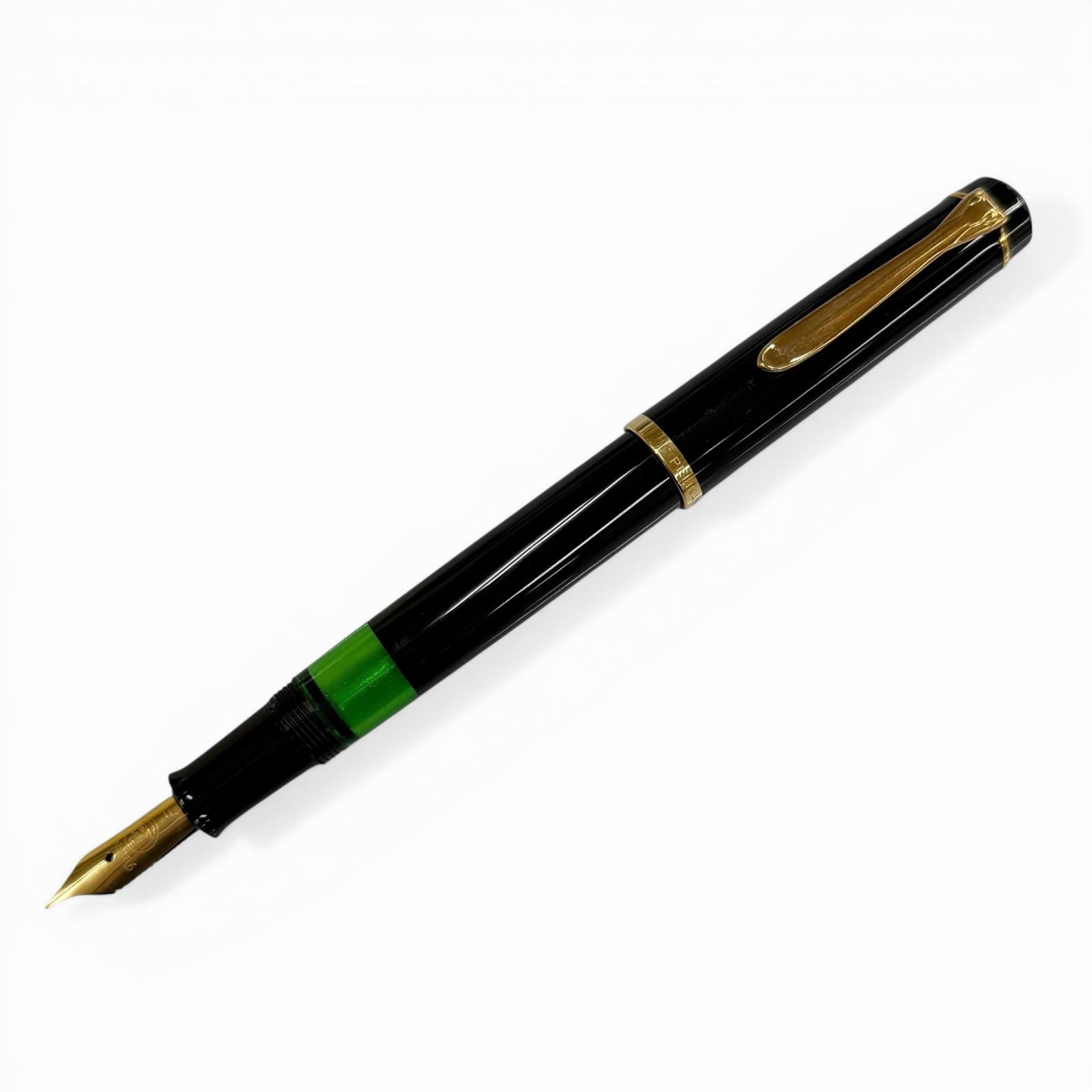 Excellent PERIKAN fountain pen Classic black mens Used