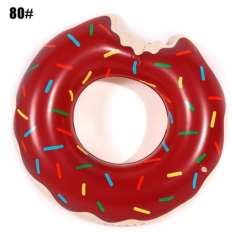 Inflatable Swim Rings Summer Swimming Pool Float Ring Beach Floatie Swim Party Toys for Fun Water Activities 1pc