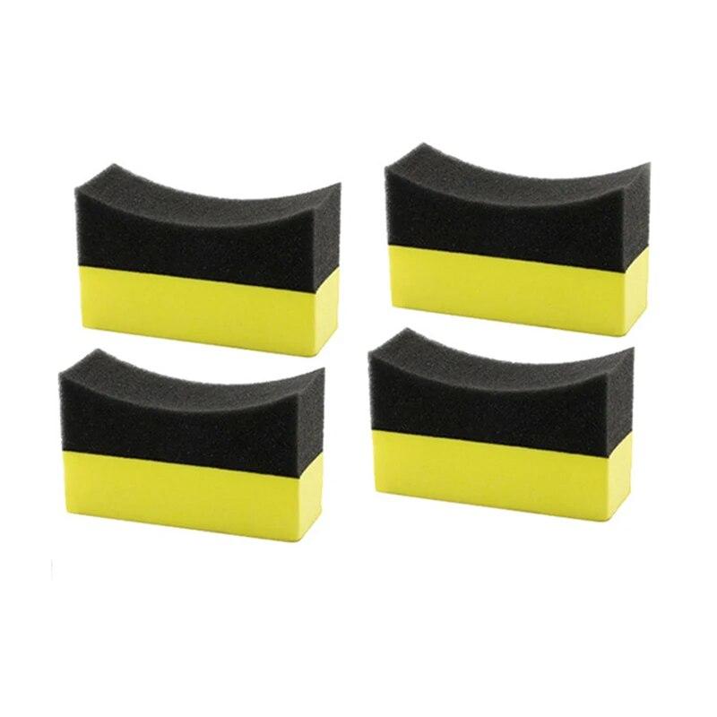 Tire Polishing Wax Sponge Detail Applicator Sponge Tire Cleaning and Wiping Cleaning Tool