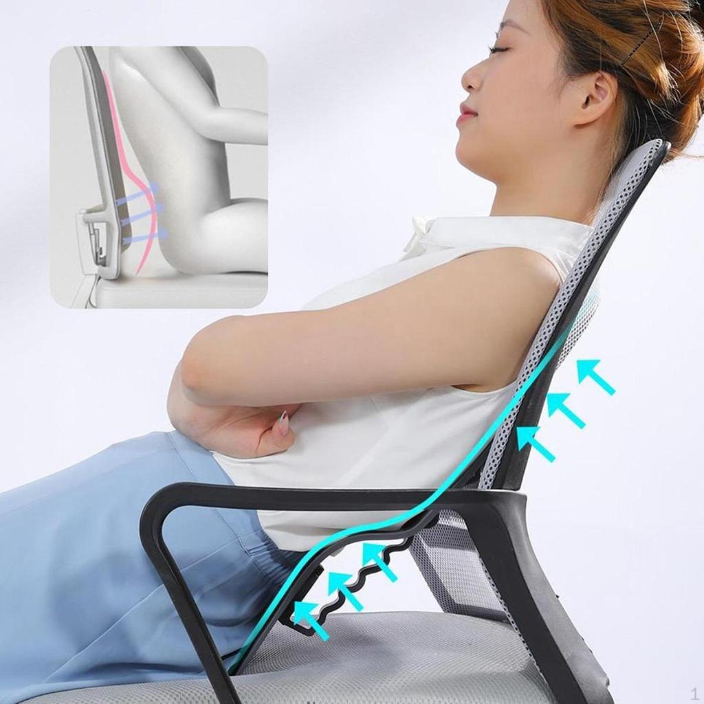 Office Chair Headrest Back Rest Ergonomic Multifunction Head Waist Seat Support for Gaming