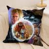 Fantasy Film LLabyrinth Cushion Cover Silky Short Plush Invisible Zipper Dustproof Sofa Pillow Case for Home Decor