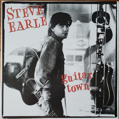 LP Record STEVE EARLE - Guitar Town B002441201 MCA Nashville 1986 US Rock