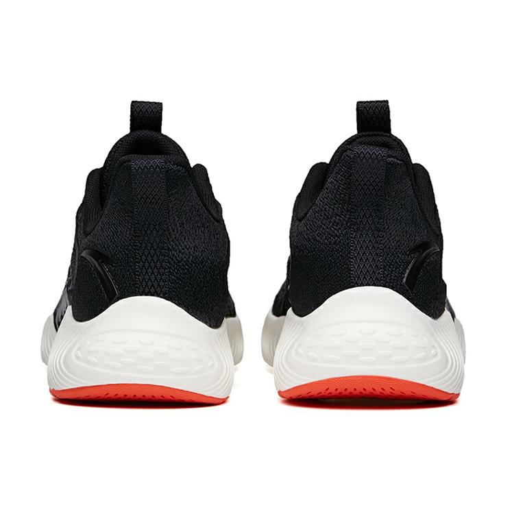 Anta Running Collection Breathable, Lightweight, And Abrasion Resistant Low top Running Shoes Men's Black 112125580-1