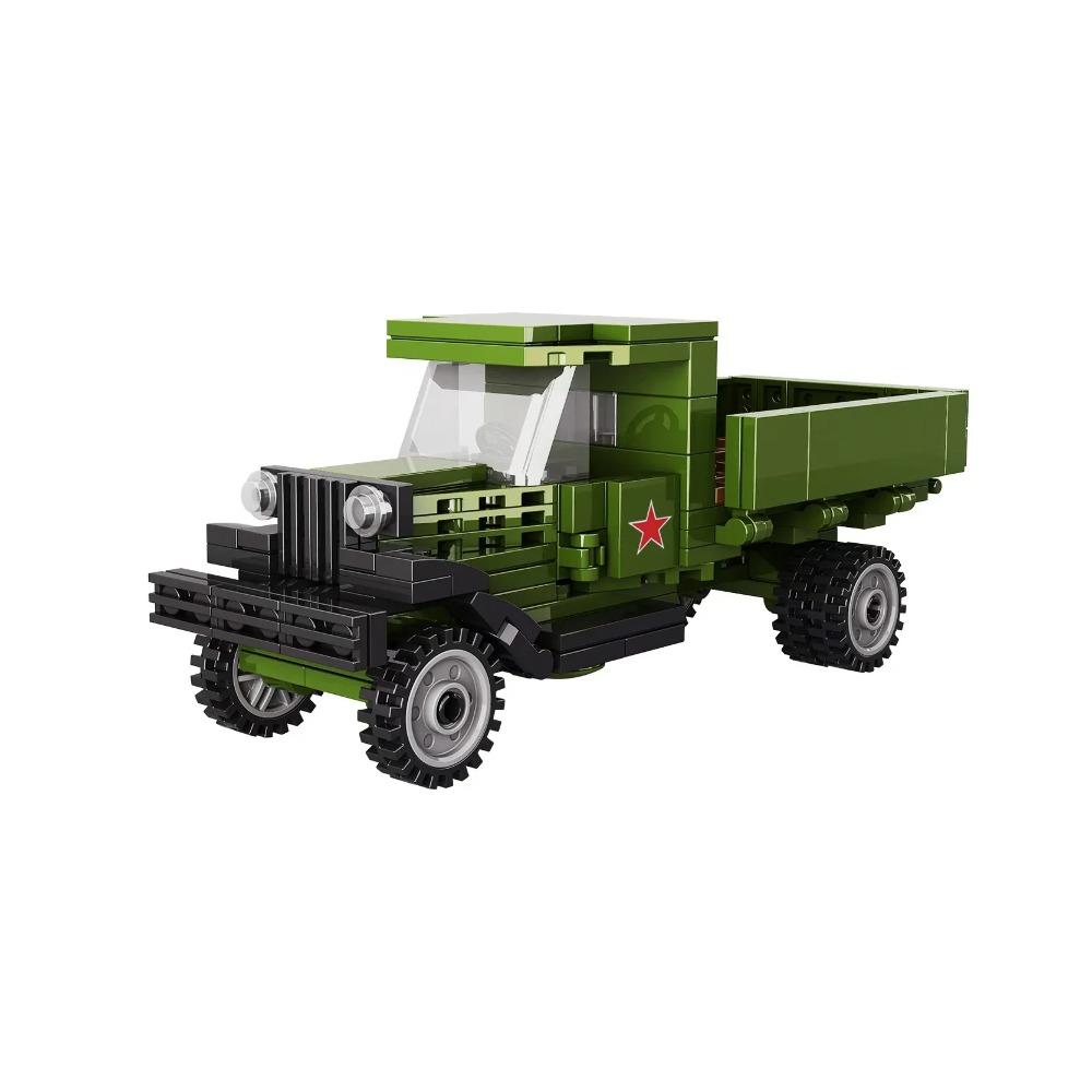 Carro armato leggero tedesco della Seconda Guerra Mondiale PZ.KPFW.38(T)Mattoncini da Costruzione Carro Armato Serie Militare WW2 Set Modello Mattoncini Giocattoli per Bambini Regali