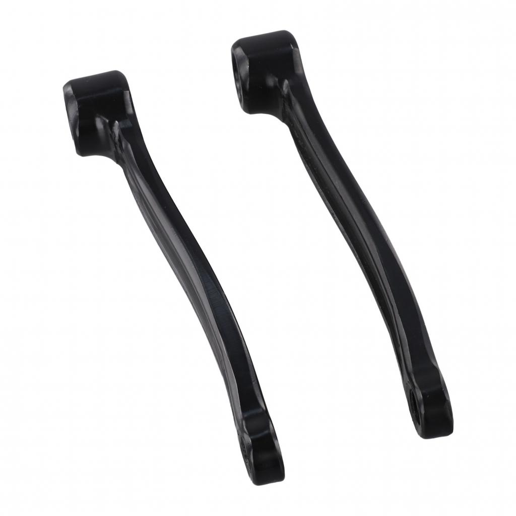 Sleek and Strong A Pair of 165mm Indoor Sports Bike Cranks Made from Iron