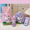 Adorable Pvc Unicorn Backpack For 3 To 5 Year Olds Featuring Cute Cartoon Design And Large Capacity Pencil Case For School
