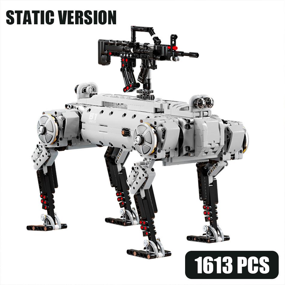 Remote Control Intelligence Robot Dog Building Blocks