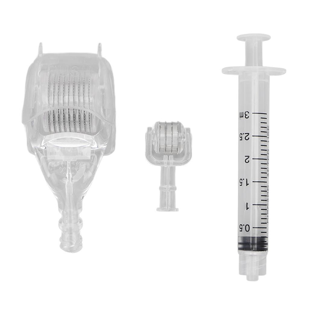 2 In 1 Microneedling Roller Wrinkle Removal Skin Rejuvenation 540 48 Pin Hydra Serum Applicator