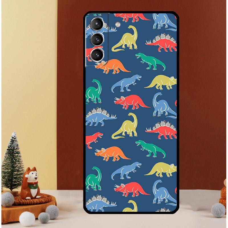 

Dinosaur Collage Case For Samsung Galaxy S24 S26 Ultra S21 S22 S20 S23 S25 Ultra S10 Plus S25 FE Cover Funda Galaxy S20 FE