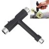 Professional Skateboard Tool Kit Multipurpose LT Type Wrench Five Functions Black