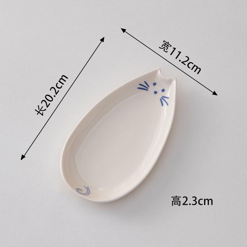 

Cute Creative New Chinese Style Ceramic Baking Flower Plate Nut Pastry Fruit Salad Cold Dish Plates Blows Hotel Daily Tableware