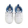 Sneakers Air Jordan 1 Mid SE TD Blu Industriale per Bambini Bianco Vela FN7537-141