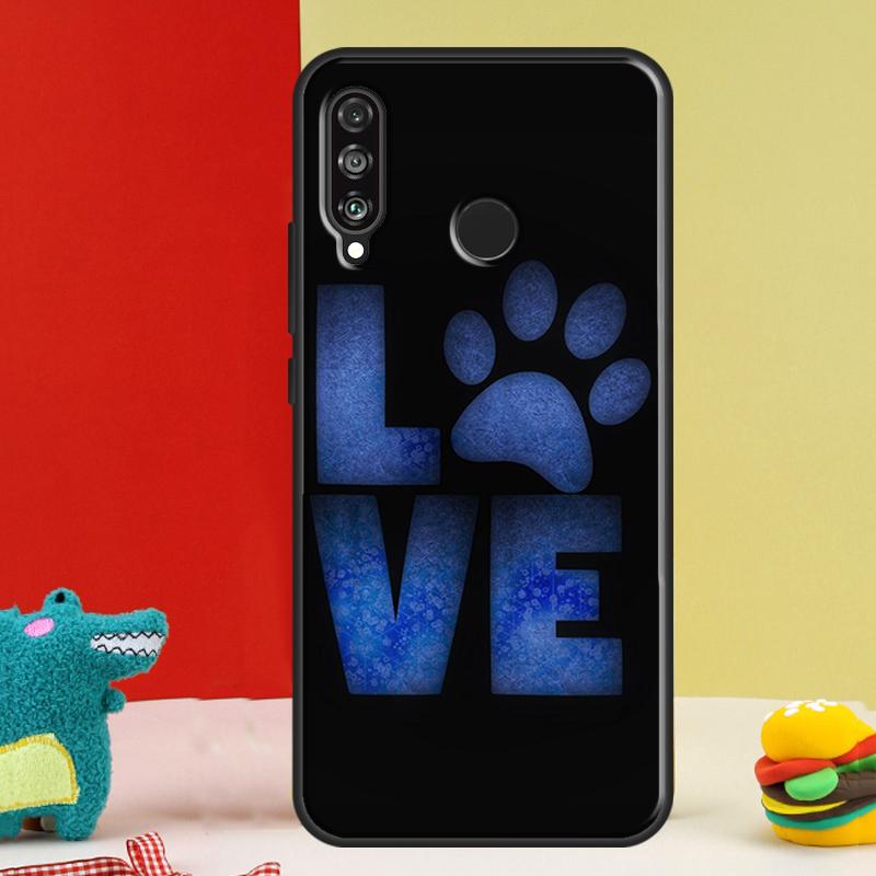 Dog Paw For Huawei Nova 12i 12s 11i 5T 9 10 SE Y91 Y90 Y60 Y70 Y72 Y61 P60 Pro P20 P40 P30 Lite Case
