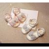 New bow diamond soft sole cute princess sandals for girls