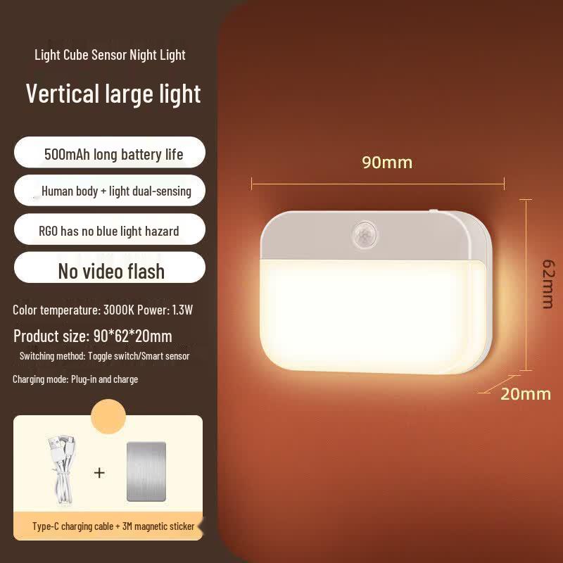 Midea Smart Motion Sensor Rechargeable LED Night Light