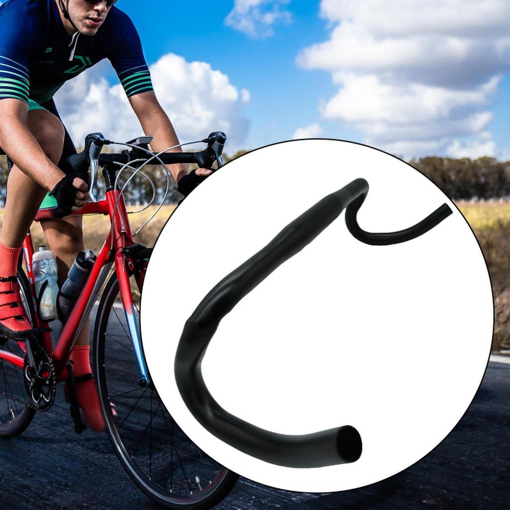 Rennradlenker Aluminiumlegierung Zubehör Ersatz Einfach zu installieren Premium Fahrradkomponente, Ersatz