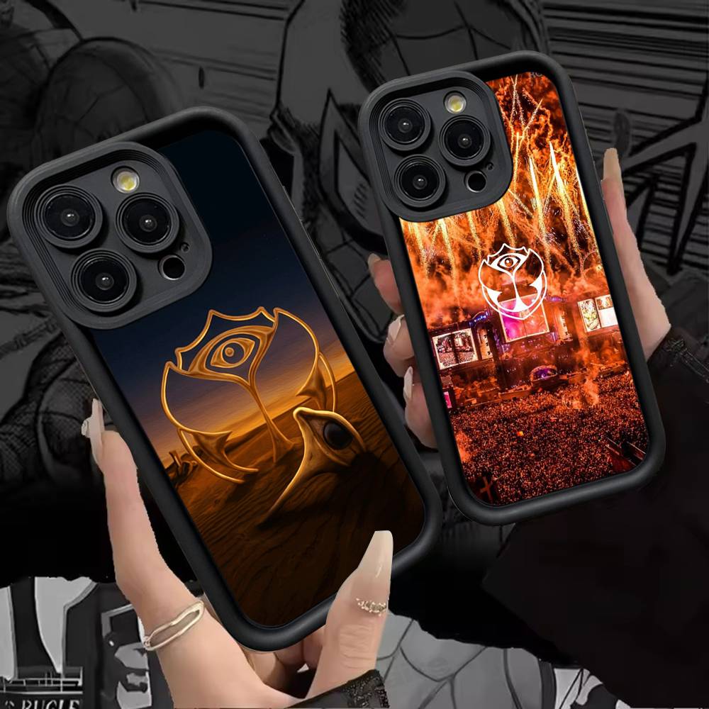 T-tomorrowland Logo Phone Case For iPhone 17 16 E 15 14 13 12 11 Pro Max Plus Back Cover