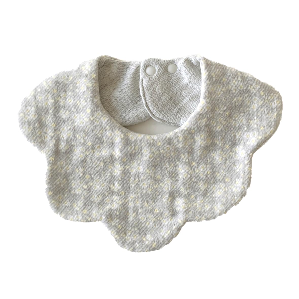 

Kontex Charmy Style Imabari Towel Flower Soft Organic Baby Baby Shower Gift 58699-007 Bib, Bib, 100% Cotton, Gift, (Daisy (Gray))