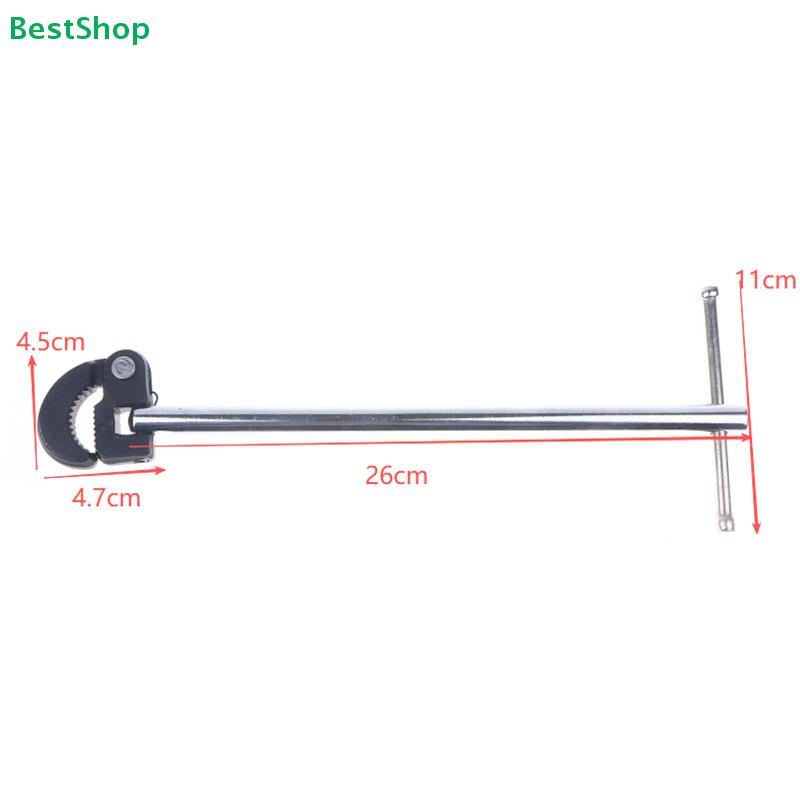 Multi-Functional Sink Wrench - High Carbon Steel Pipe Wrench (8-28mm Clamping Range) for Plumbing Repair