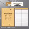 Partitioned Draft Notebook - 1 piece