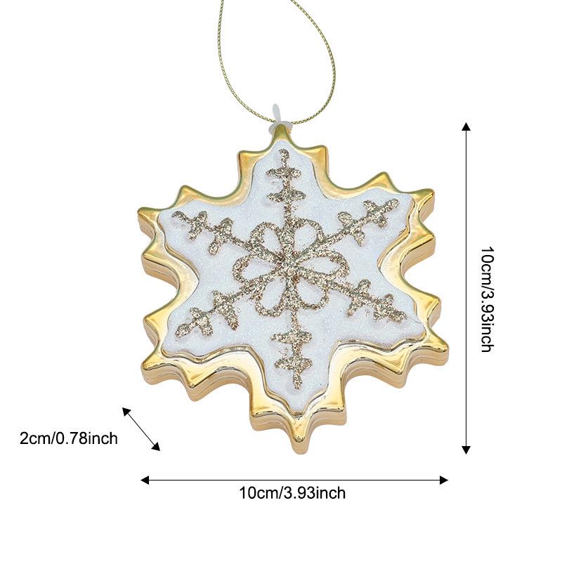 Creative Christmas Bow Hanging Ornaments for Trees and Party Décor - Festive Plastic Window Decorations