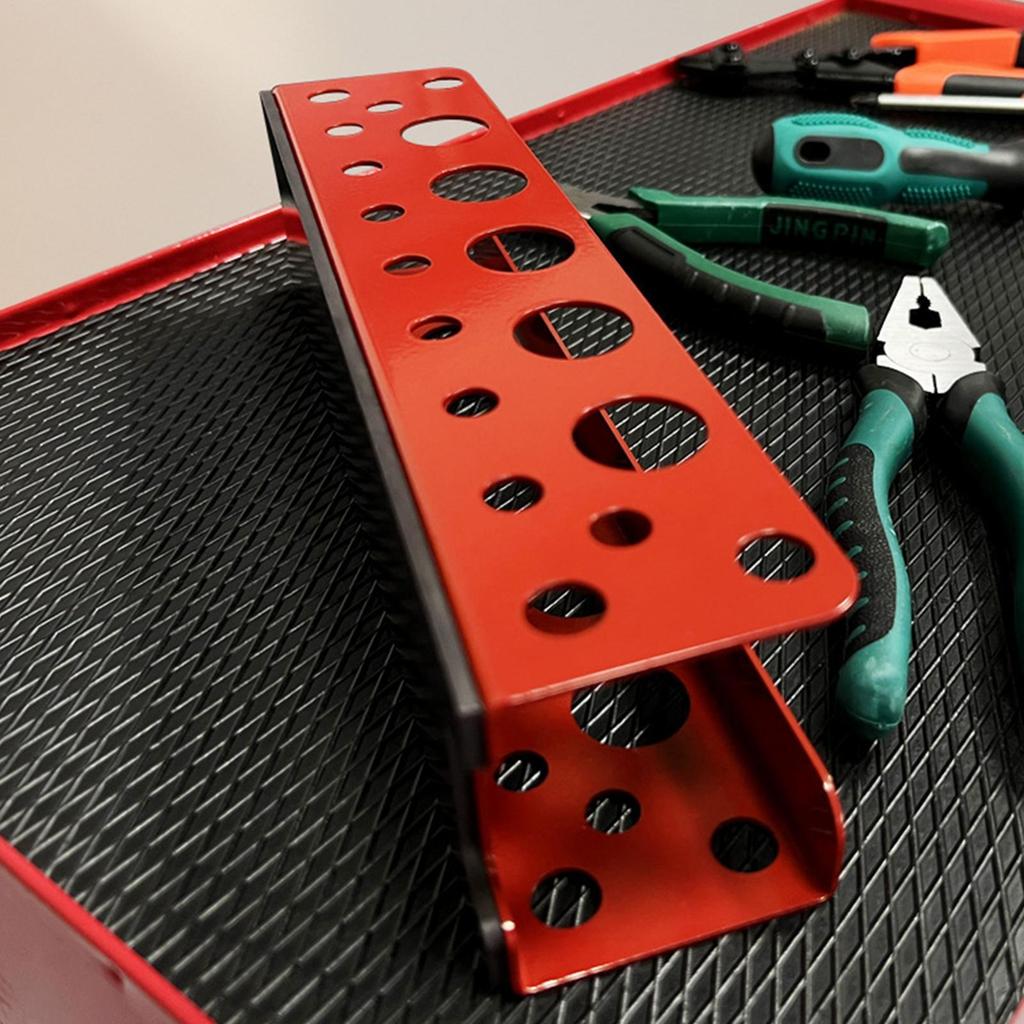 Magnetic Screwdriver Holder Heavy Duty Magnetic Rack Magnet Screw Driver Storage Rack For Scissors Carts Pegboard Garage
