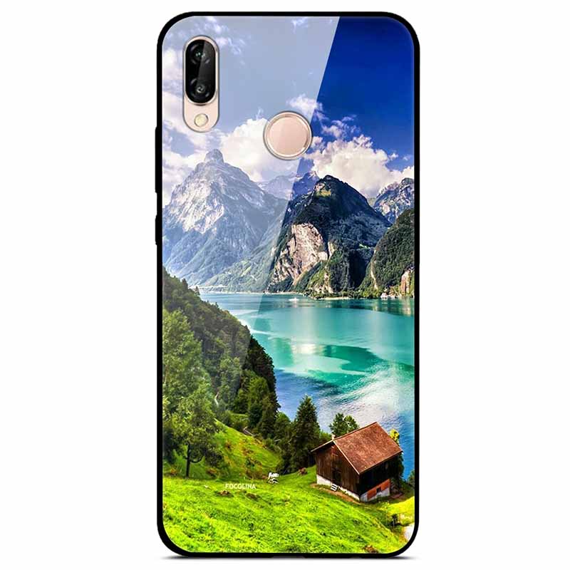 Für Huawei P30 Lite Hülle P30 P20Pro Lite Gehärtetes Glas Harte Rückabdeckung Für Huawei P20 Pro Handyhülle Fundas Capa P30 Pro P20Pro