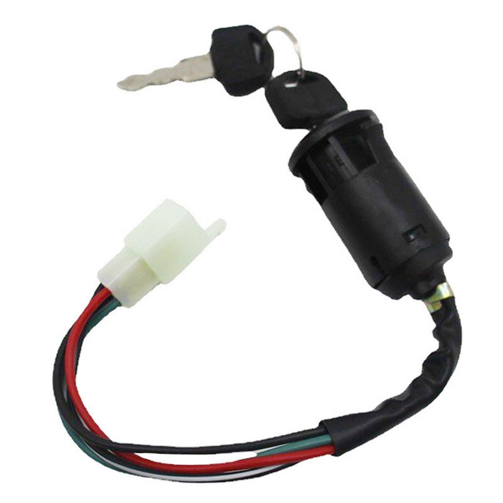 Ignition Key Switch Lock Cylinder Suitable for 50cc 70cc 90cc 110cc 125cc Motorcycle Scooter Dirt Bike